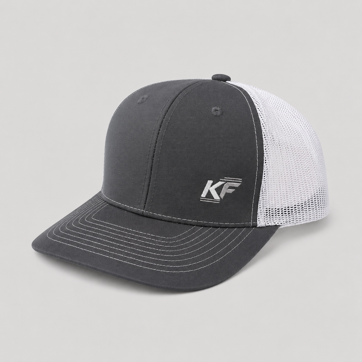 Trucker Hat - Mesh back. Snap back. Available in 5 colors.