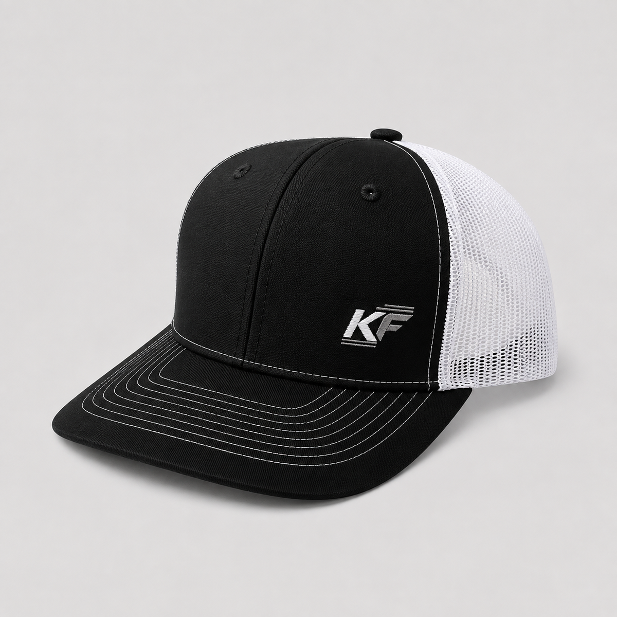 Trucker Hat - Mesh back. Snap back. Available in 5 colors.