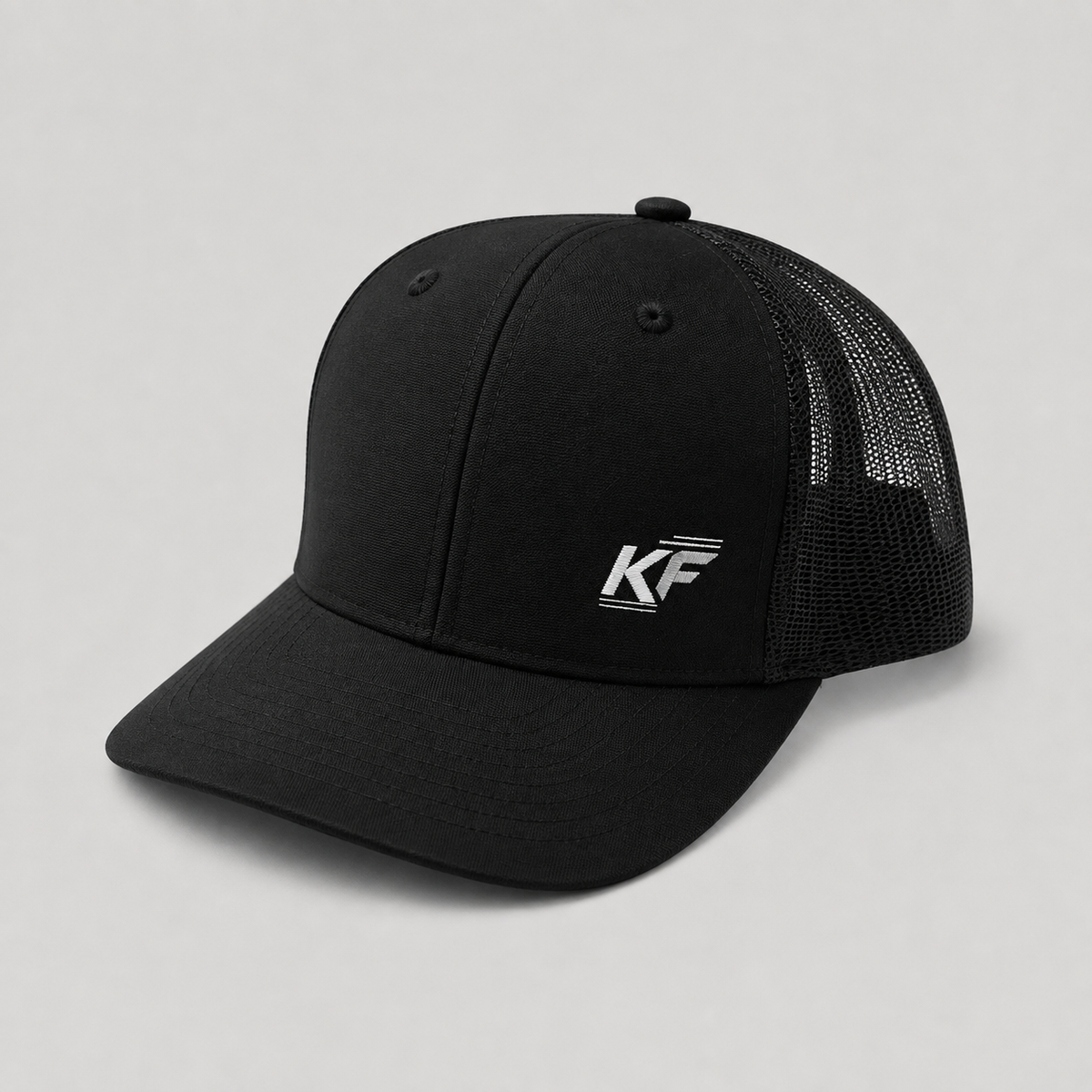 Trucker Hat - Mesh back. Snap back. Available in 5 colors.